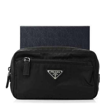 Prada Tessuto Nylon Belt Bag Black 11 of 11