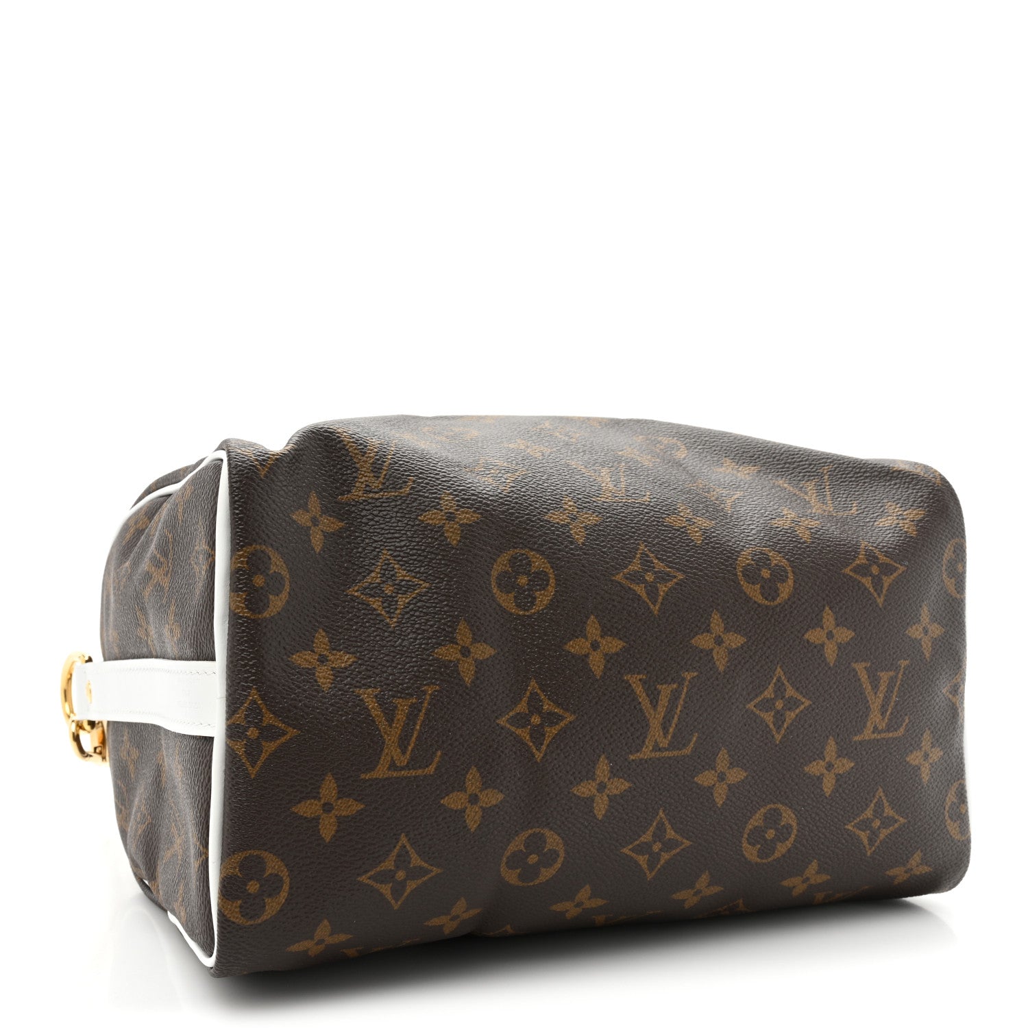 Louis Vuitton Monogram LV Match Speedy Bandouliere 25 White 4 of 14