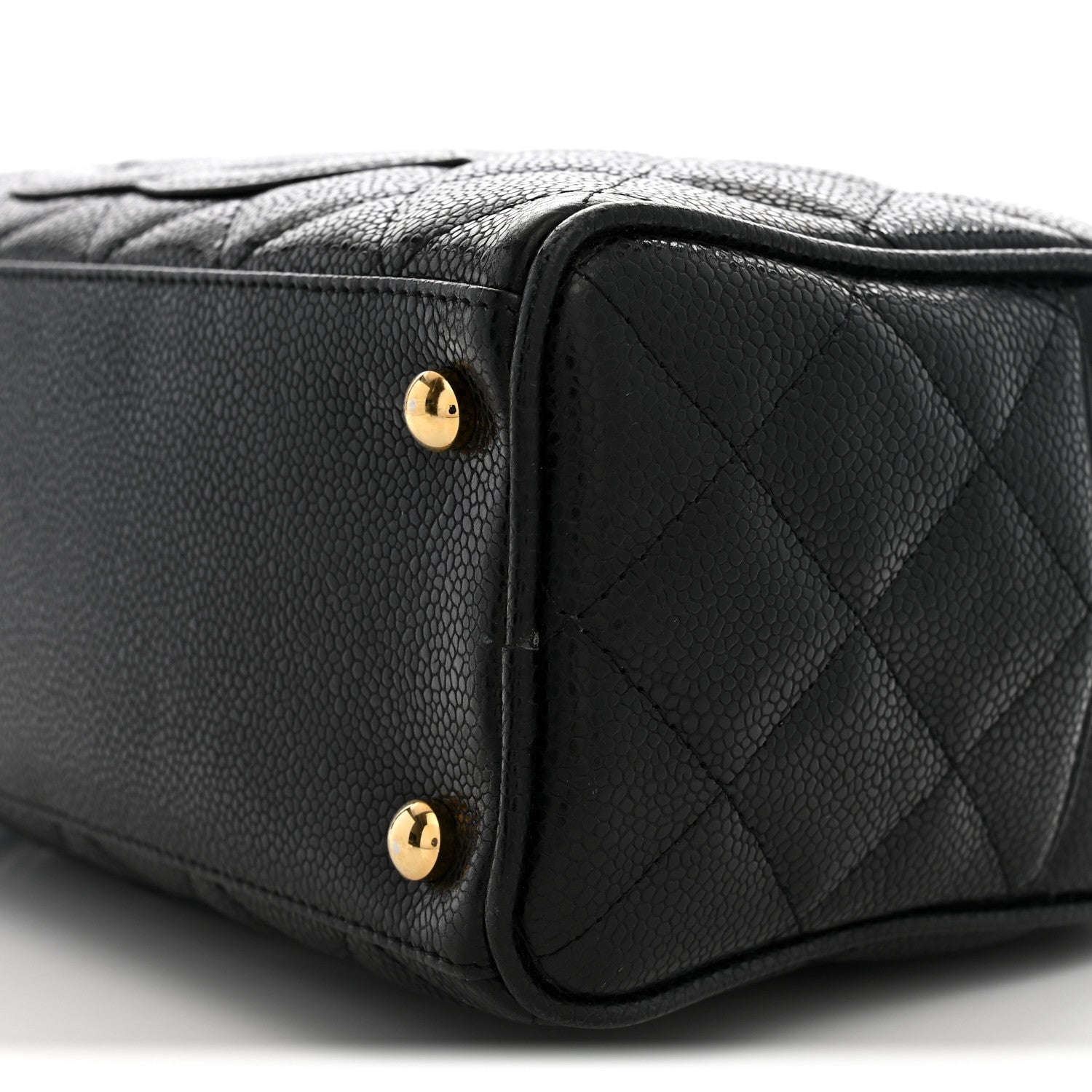 Chanel Caviar Quilted Small Bowler Black 10 of 12