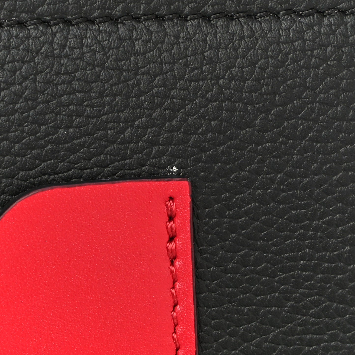Calfskin Milano Shoulder Bag Red Brown Black