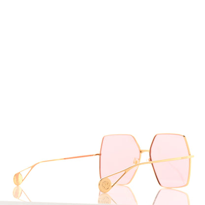 Gucci Square Frame GG0536S Sunglasses Gold 4 of 9
