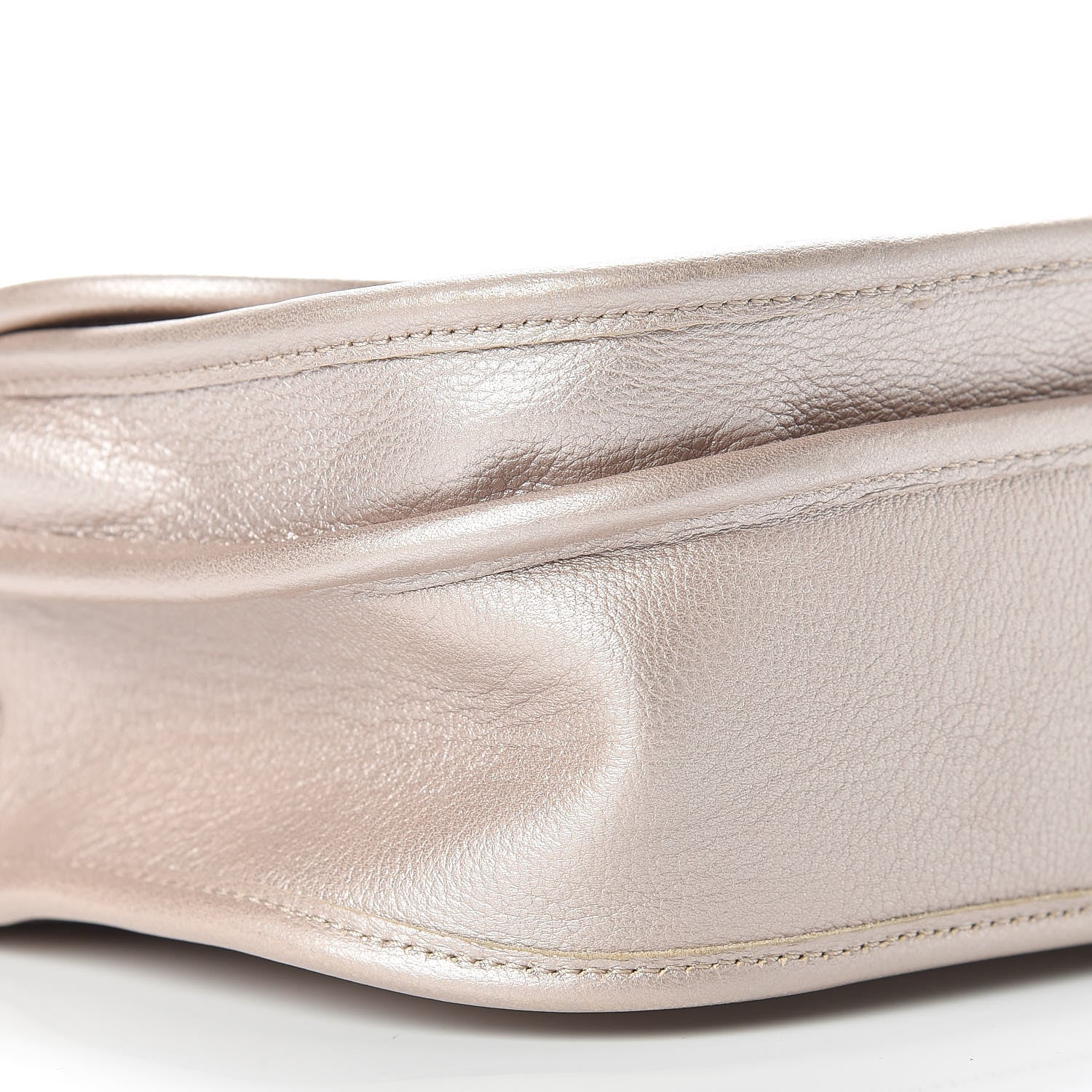 Chanel Metallic Calfskin Quilted Jungle Stroll Messenger Bag Gold 6 of 12