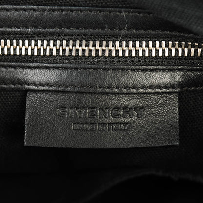 Givenchy Smooth Calfskin Crocodile Embossed Medium Pandora Black 6 of 7