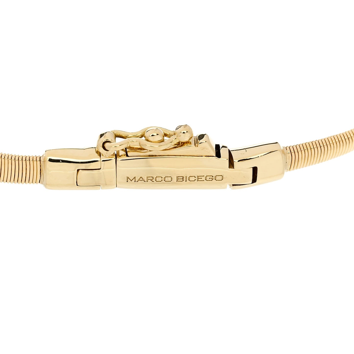 18K Yellow Gold Marrakech Twisted Coil Bracelet
