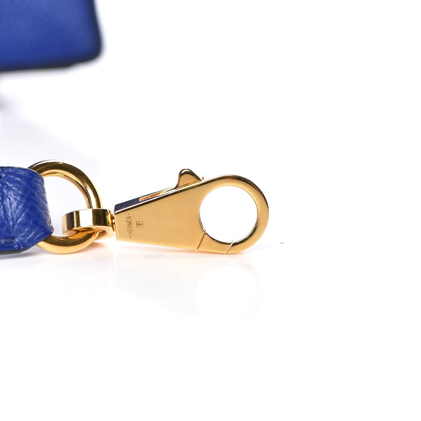 Epsom Kelly Sellier 28 Bleu Electrique