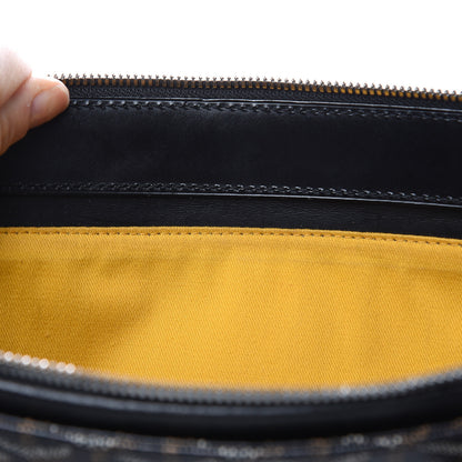 Goyard Goyardine Sac Marie Galante MM Black 12 of 16