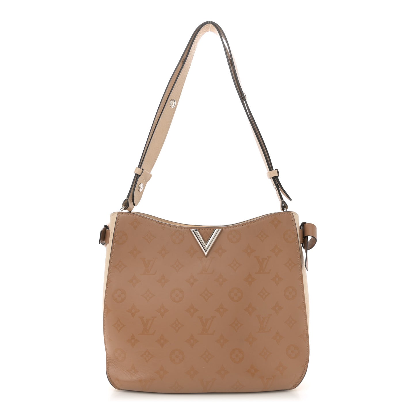 Cuir Plume Cuir Ecume Very Hobo Sesame Creme