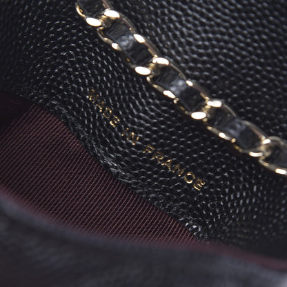 Chanel Caviar Quilted Flap Chain Waist Bag Black 7 of 11