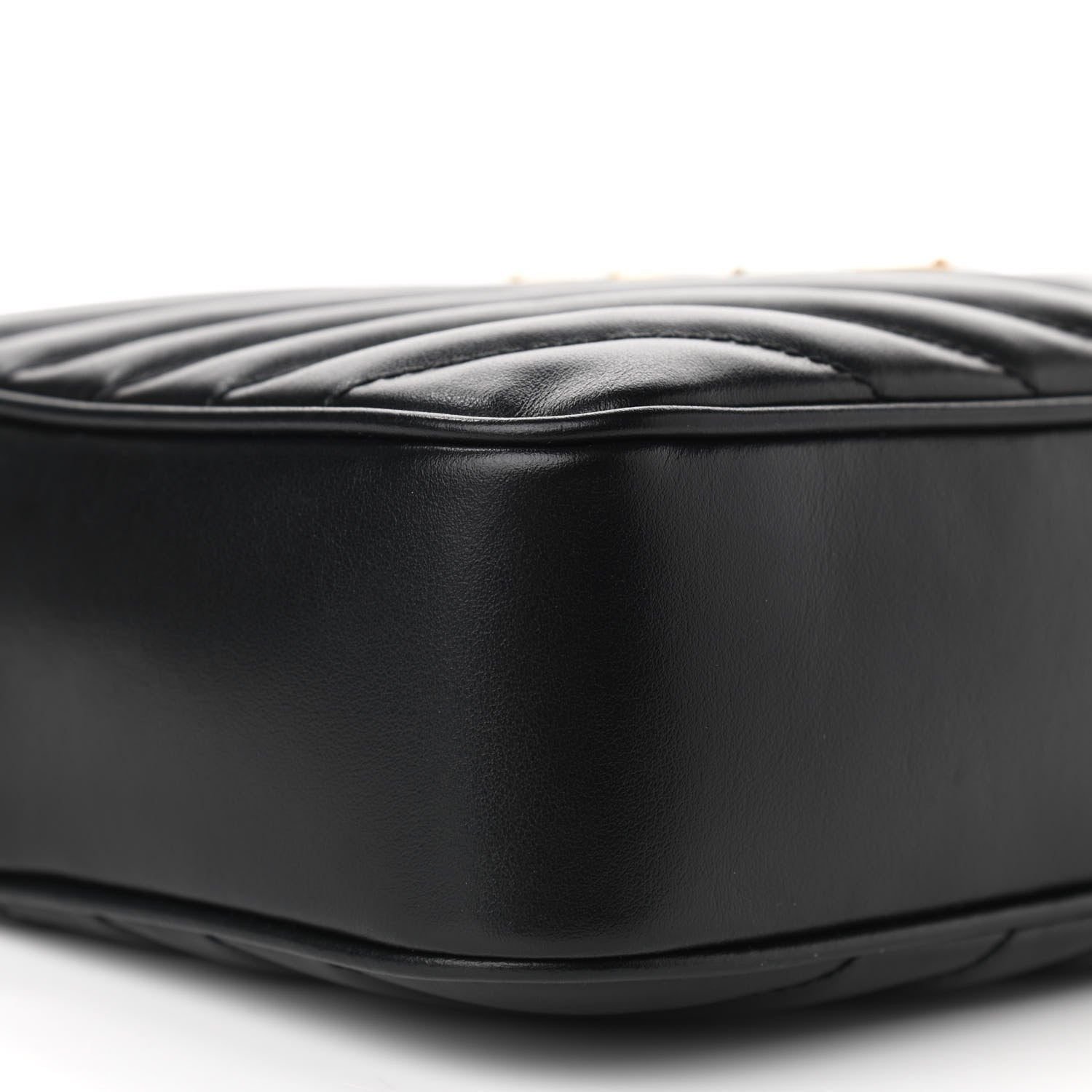 Saint Laurent Calfskin Matelasse Monogram Lou Camera Bag Black 9 of 11