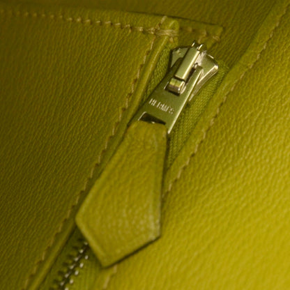 Hermes Porosus Crocodile Birkin 30 Vert Anis 8 of 9