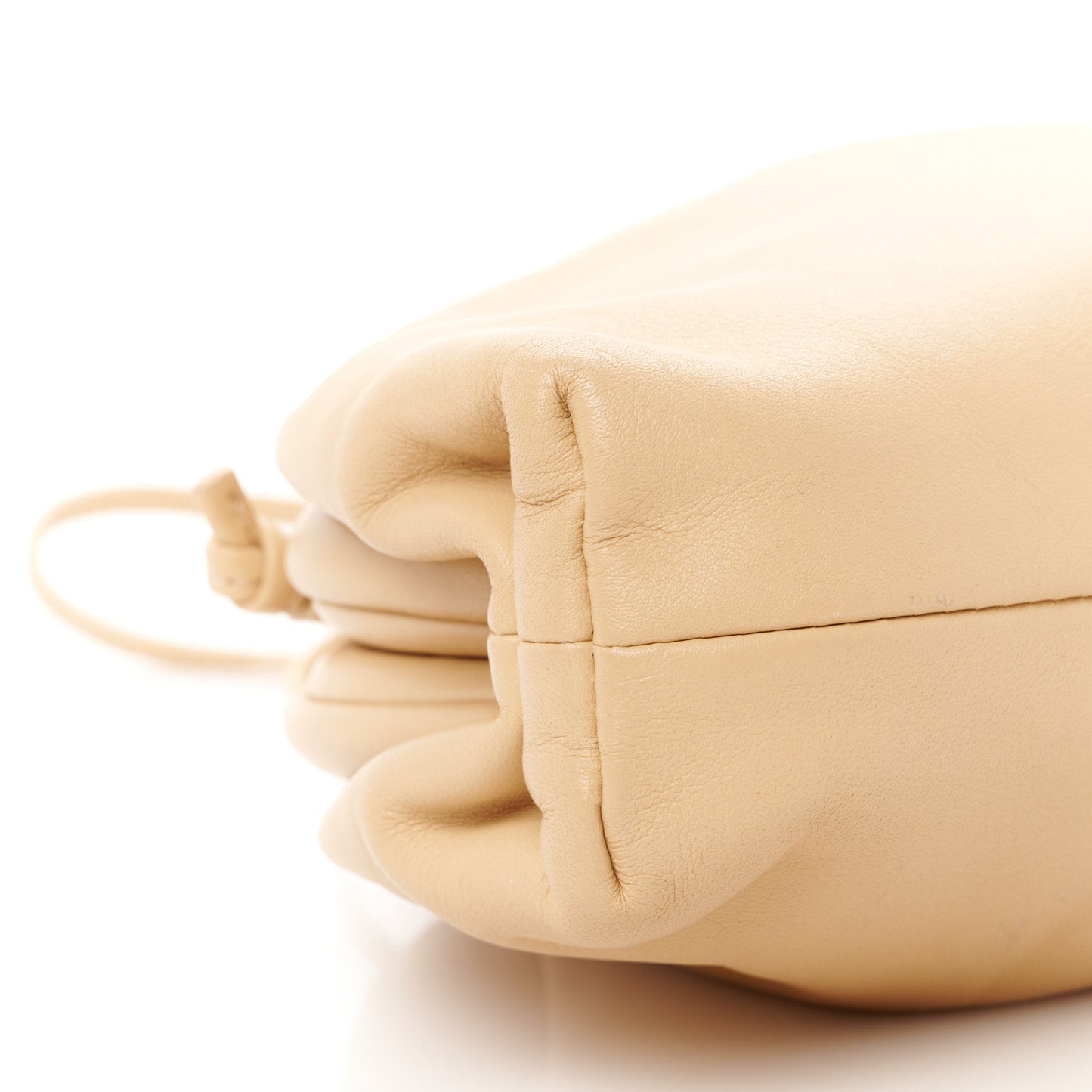 Butter Calfskin The Mini Pouch Almond