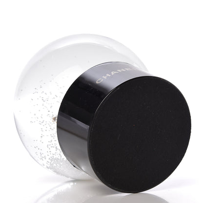 Chanel Glass Christmas Tree Shopping Bag Snow Globe 4 of 7