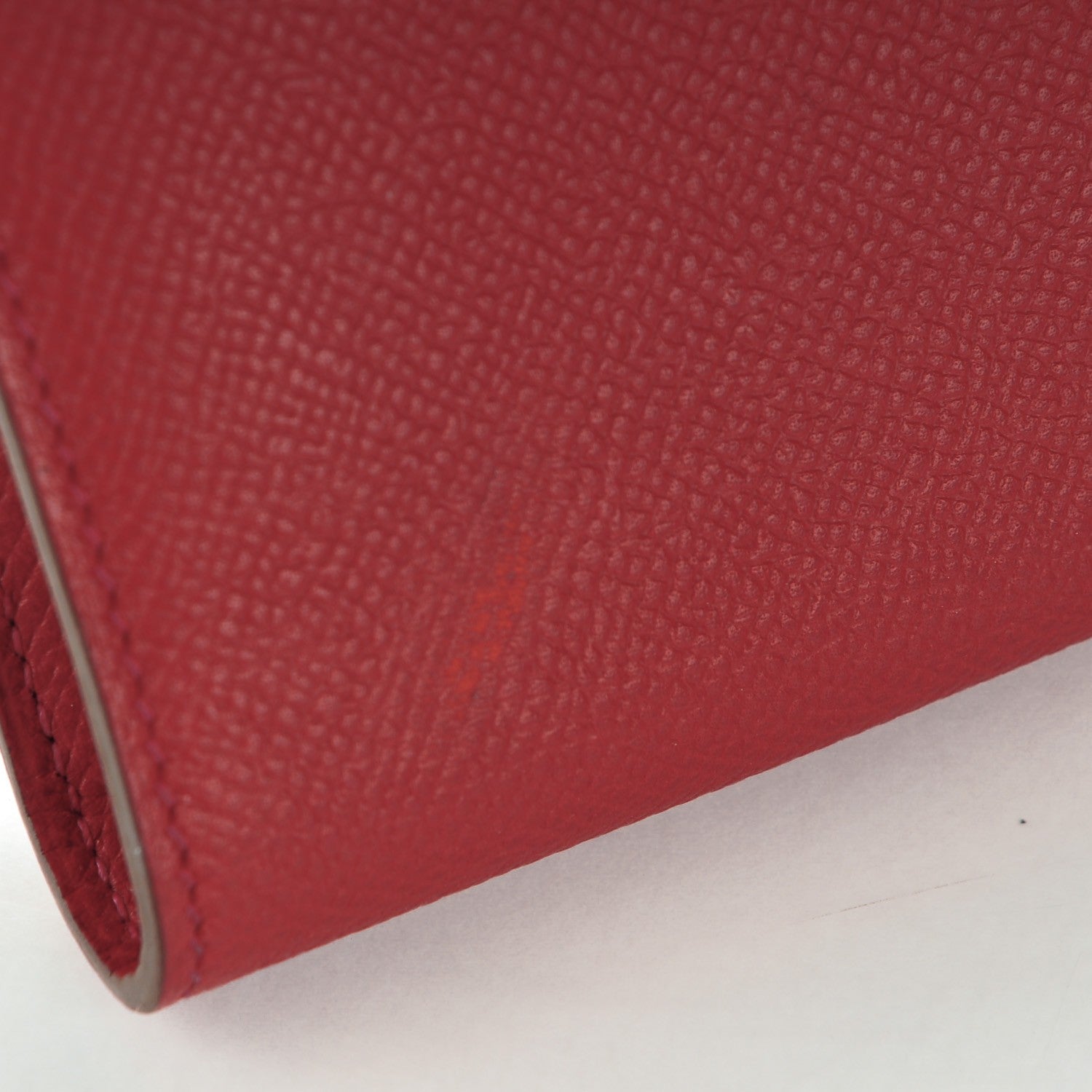 Hermes Epsom Kelly Longue Wallet Rouge Vif 10 of 10