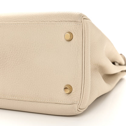 Hermes Togo Kelly Retourne 32 Craie 10 of 26