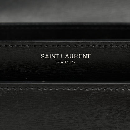 Saint Laurent Calfskin Medium Monogram Sunset Black 6 of 11