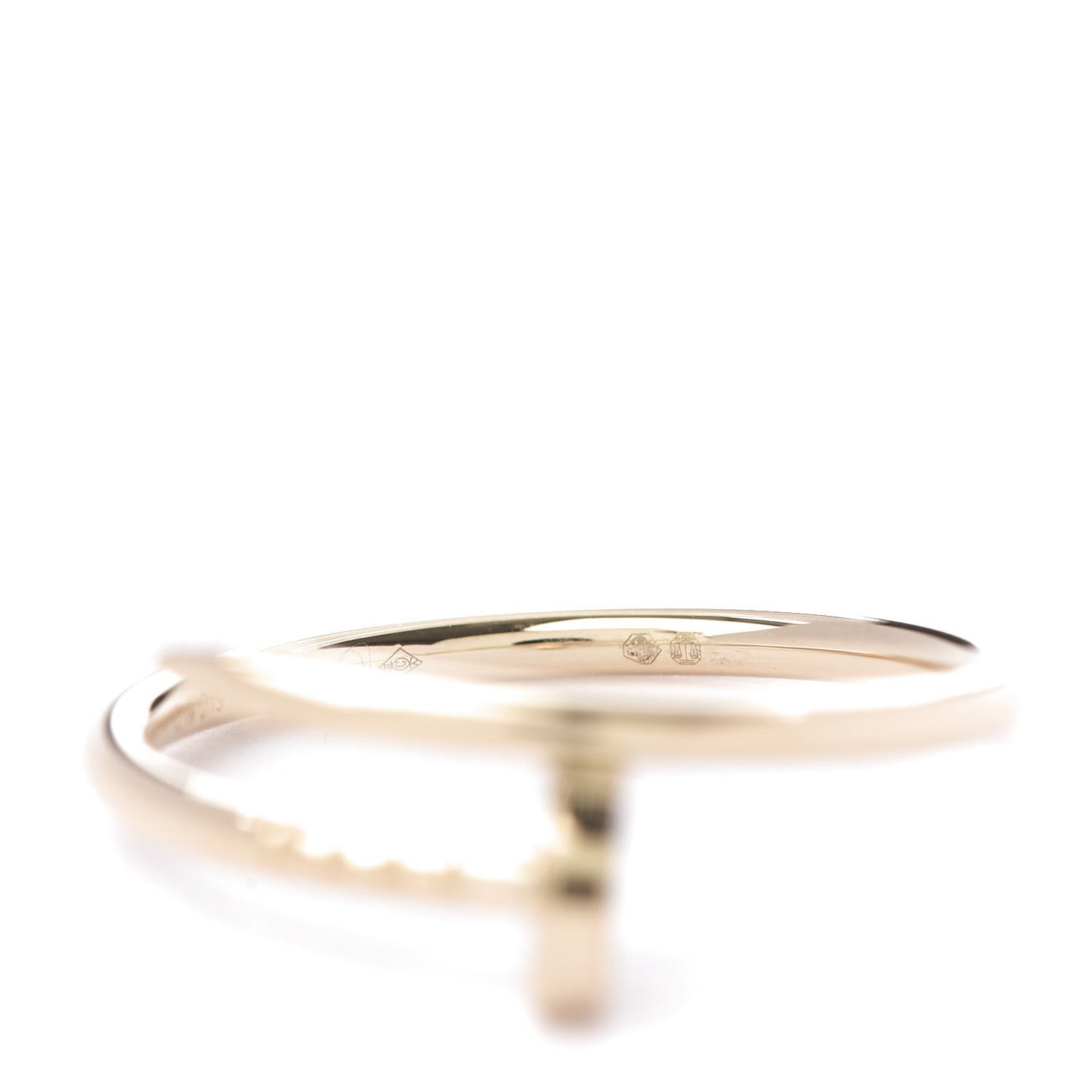 18K Yellow Gold Small Juste Un Clou Ring 59 8.75