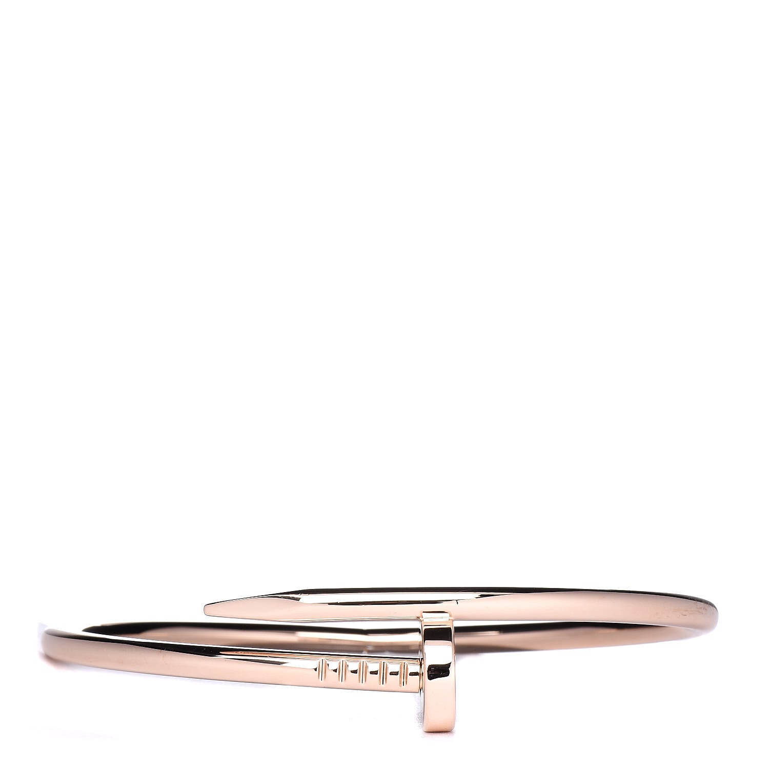 Cartier 18K Pink Gold Juste Un Clou Bracelet 18 1 of 6
