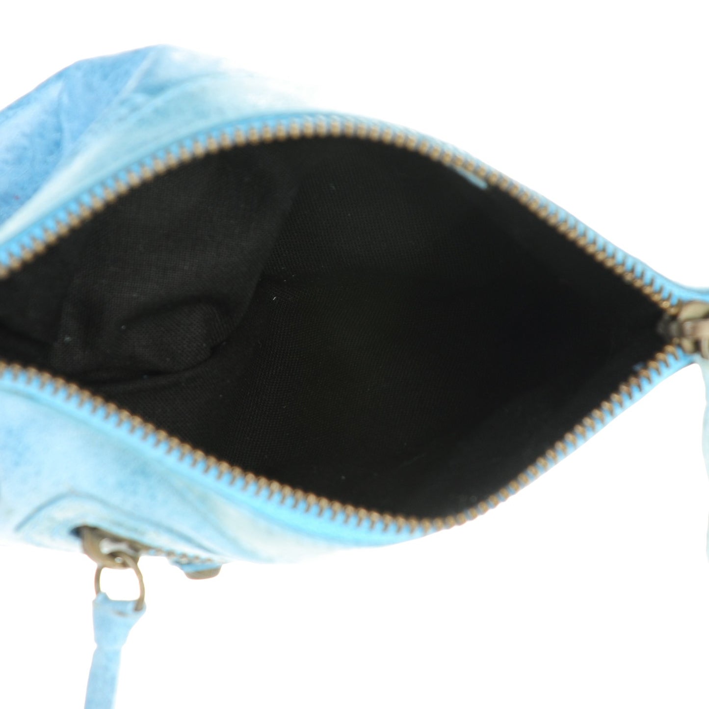 Agneau Classic Hardware M Porte-Monnaie Coin Purse Sky Blue