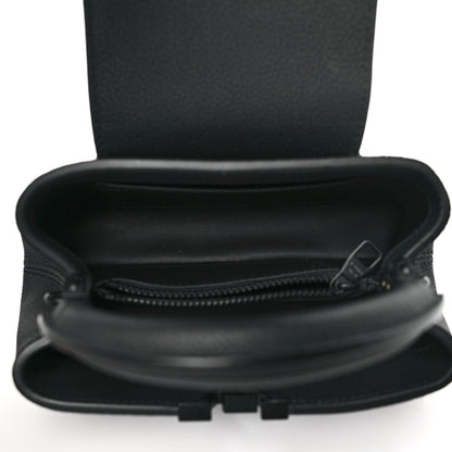 Louis Vuitton Taurillon Capucines East West Mini All Black 5 of 9