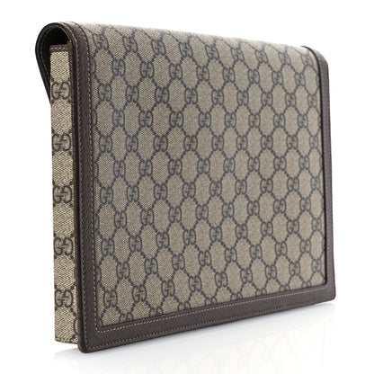 Gucci GG Supreme Monogram Web Ophidia Clutch Beige New Acero 3 of 11