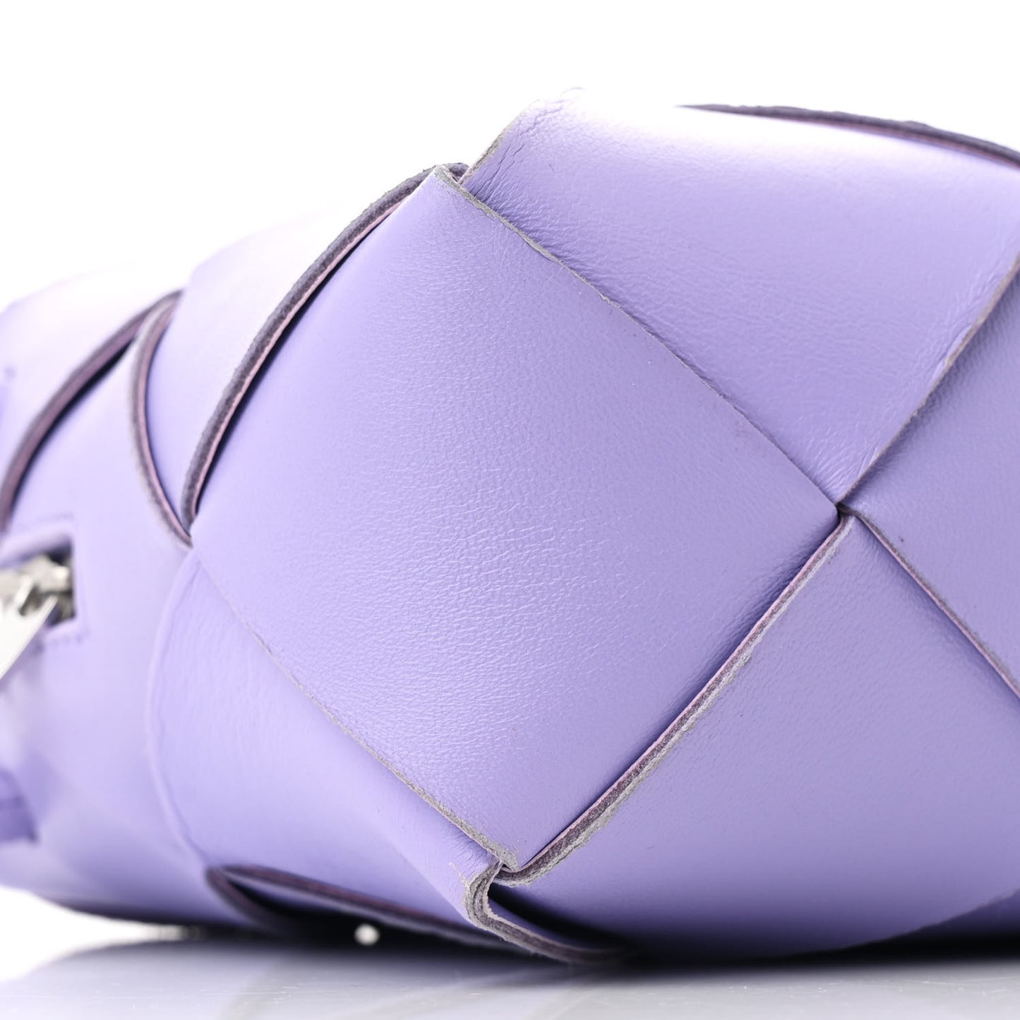 Lambskin Intreccio Small Cassette Camera Bag Wisteria