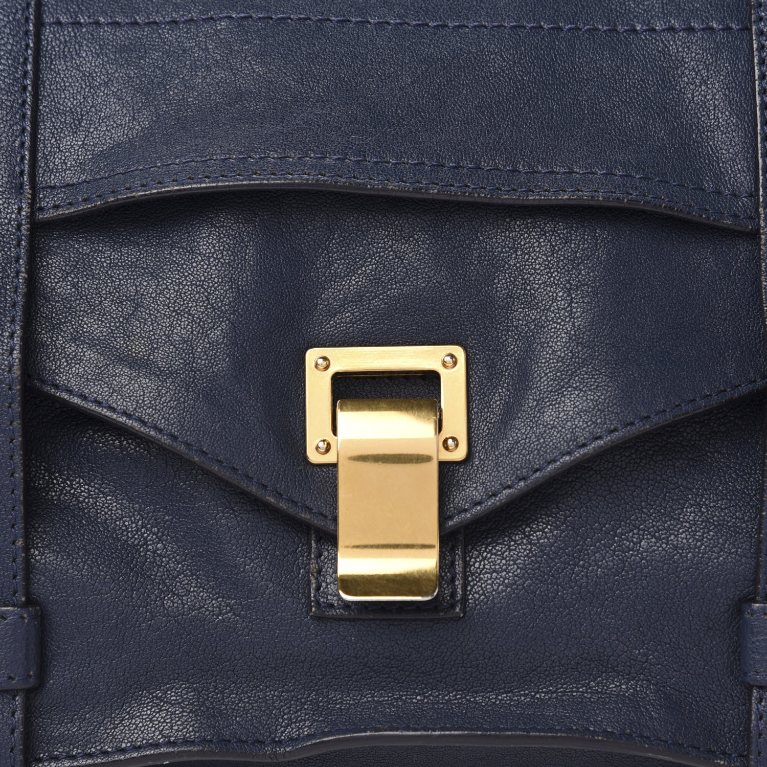 Proenza Schouler Lambskin Medium PS1 Satchel Midnight 10 of 11