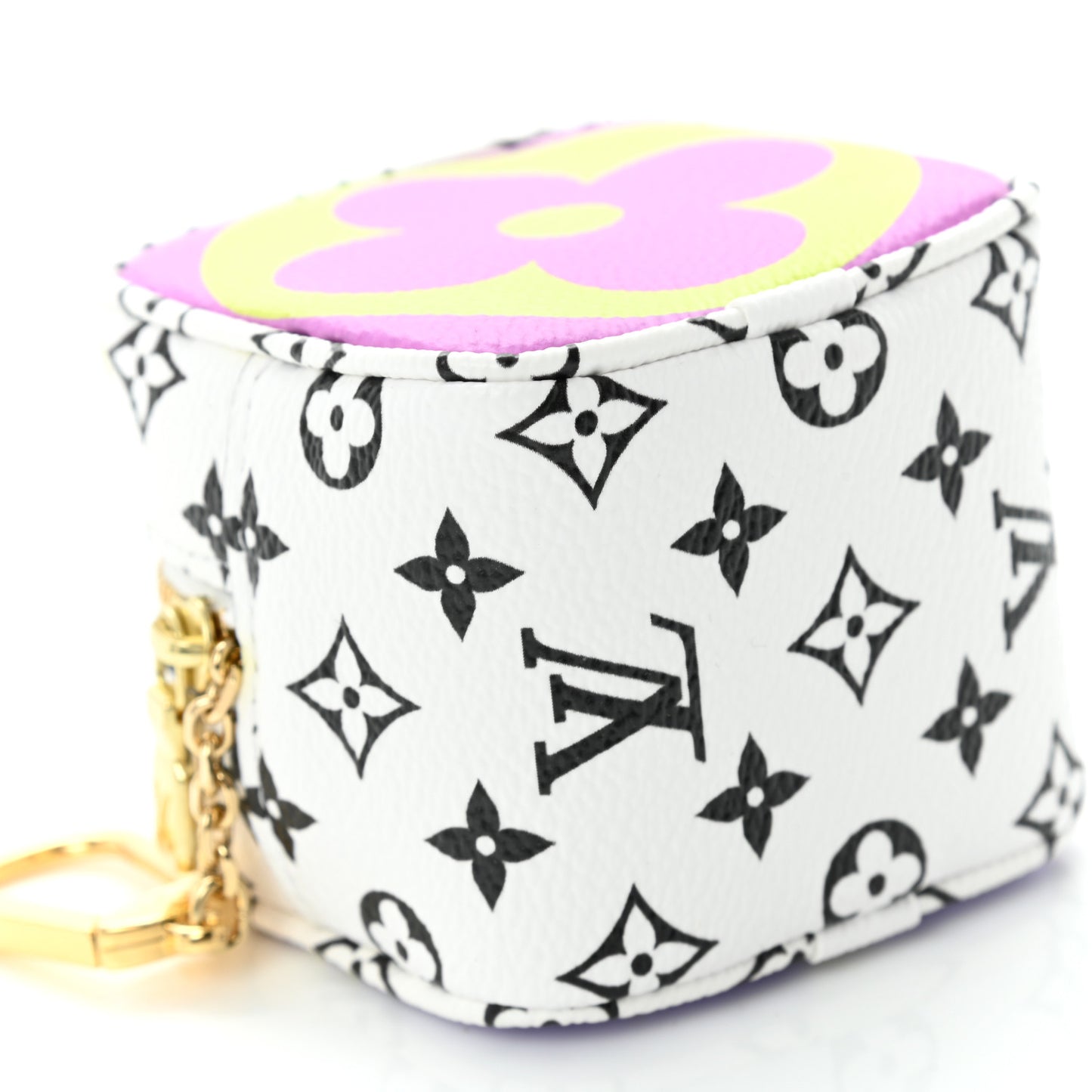 Monogram Giant Cube Coin Purse Pink