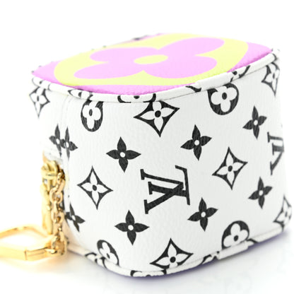 Louis Vuitton Monogram Giant Cube Coin Purse Pink 8 of 9