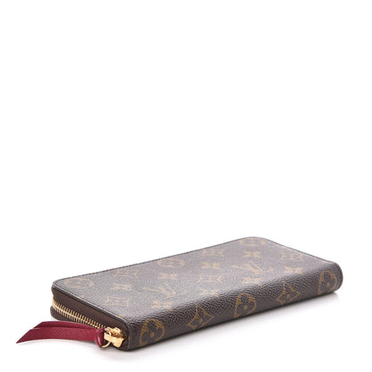 Louis Vuitton Monogram Clemence Wallet Fuchsia 4 of 6