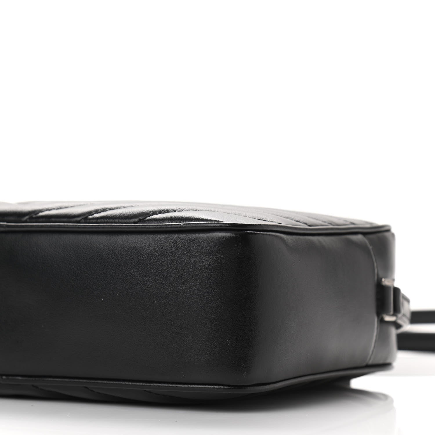 Saint Laurent Calfskin Matelasse Monogram Lou Camera Bag Black 9 of 9