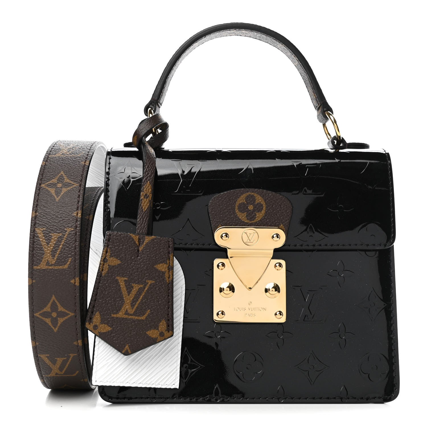 Louis Vuitton Vernis Epi Monogram Spring Street Black 1 of 4