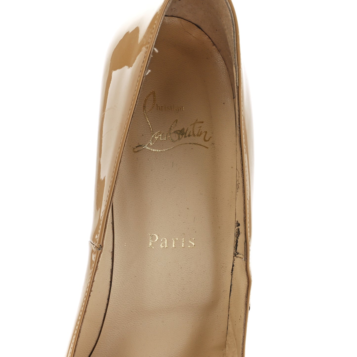 Patent Fifille 100 Pumps 40 Nude