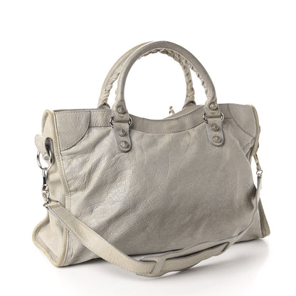 Balenciaga Agneau Giant 12 Silver Hardware City Gris Ciment 3 of 12