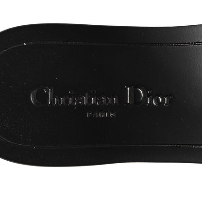 Christian Dior Calfskin Dio(r)evolution 10mm Slide Sandals 40 Black 9 of 10