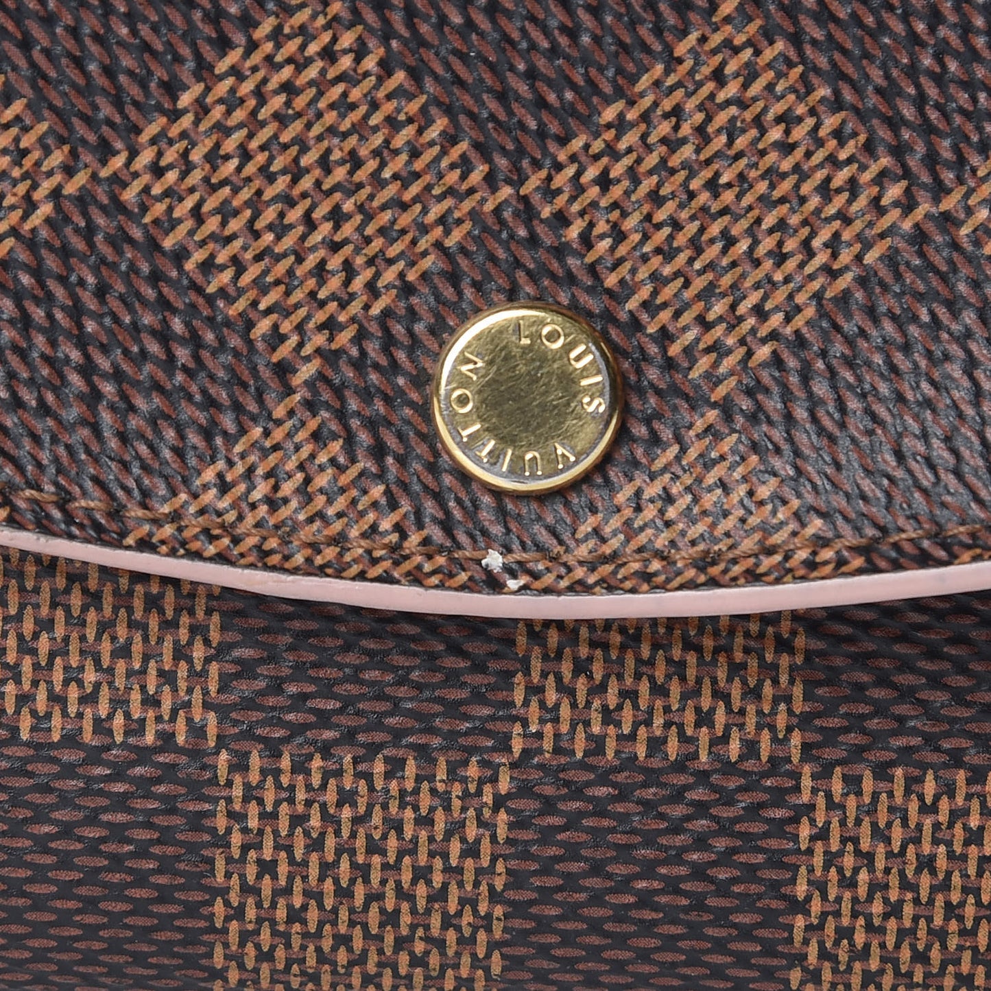 Damier Ebene Caissa Wallet Rose Ballerine