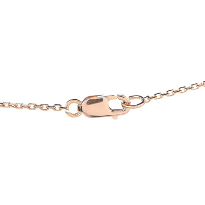 Van Cleef & Arpels 18K Rose Gold Carnelian Sweet Alhambra Pendant Necklace 7 of 7
