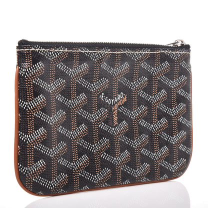 Goyard Goyardine Mini Senat Pochette Black Gold 3 of 6