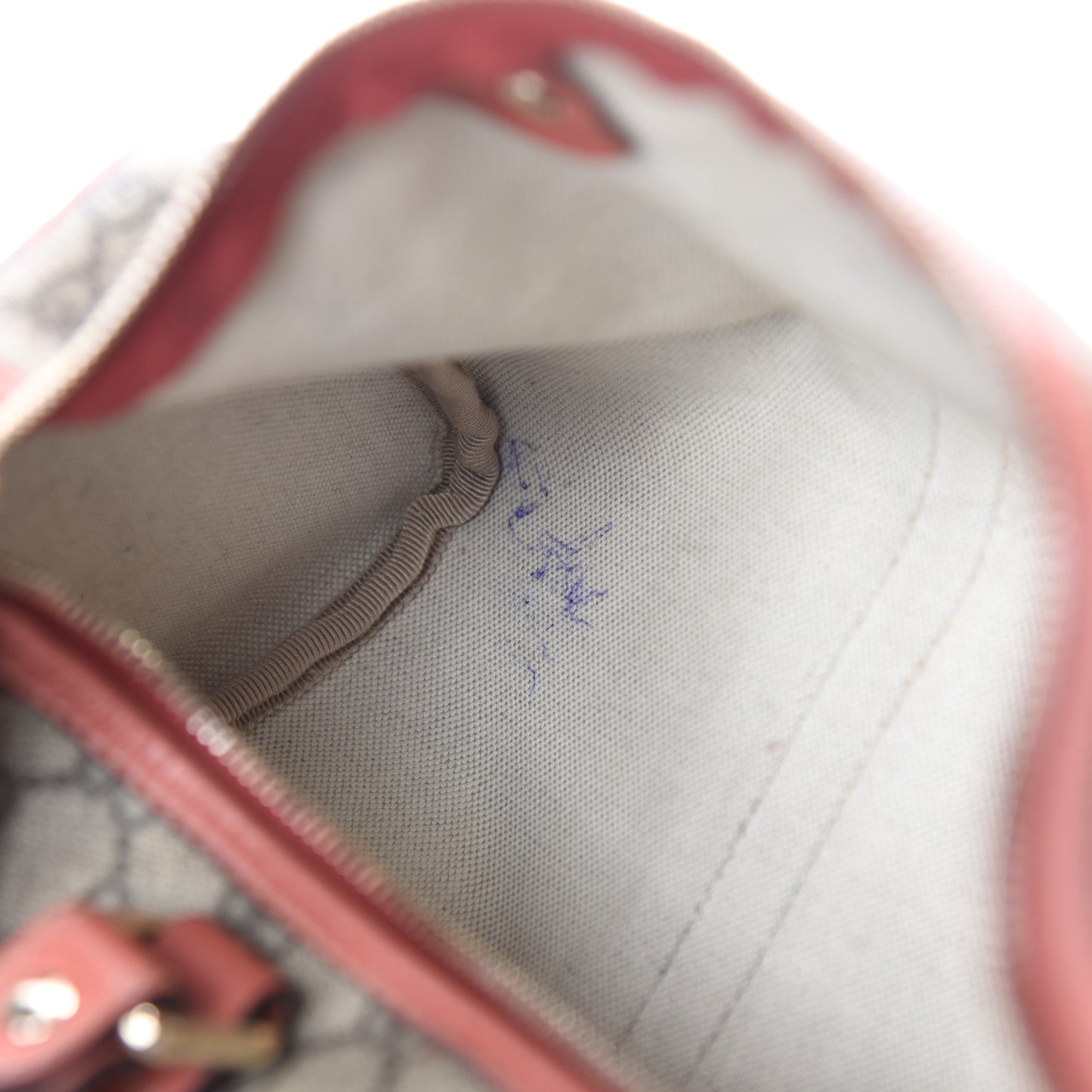 GG Supreme Monogram Small Joy Boston Pink