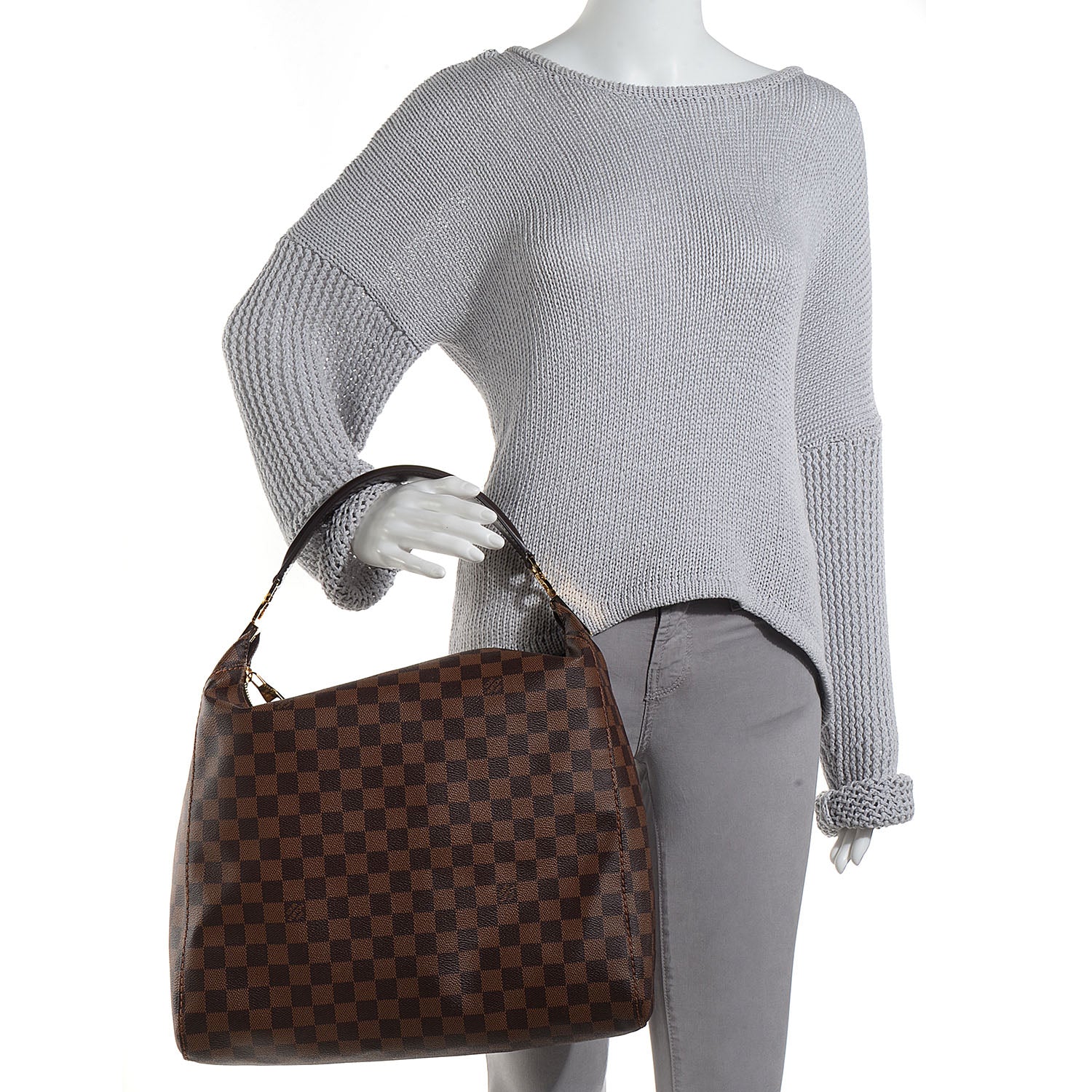 Louis Vuitton Damier Ebene Portobello GM 2 of 8