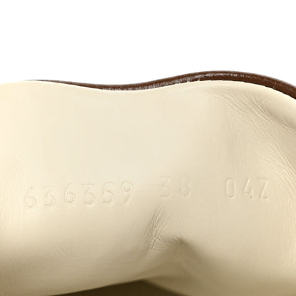 Gucci GG Supreme Monogram Fake/Not Womens Ace Sneakers 38 Beige New Shamarock Brown Sugar 9 of 11