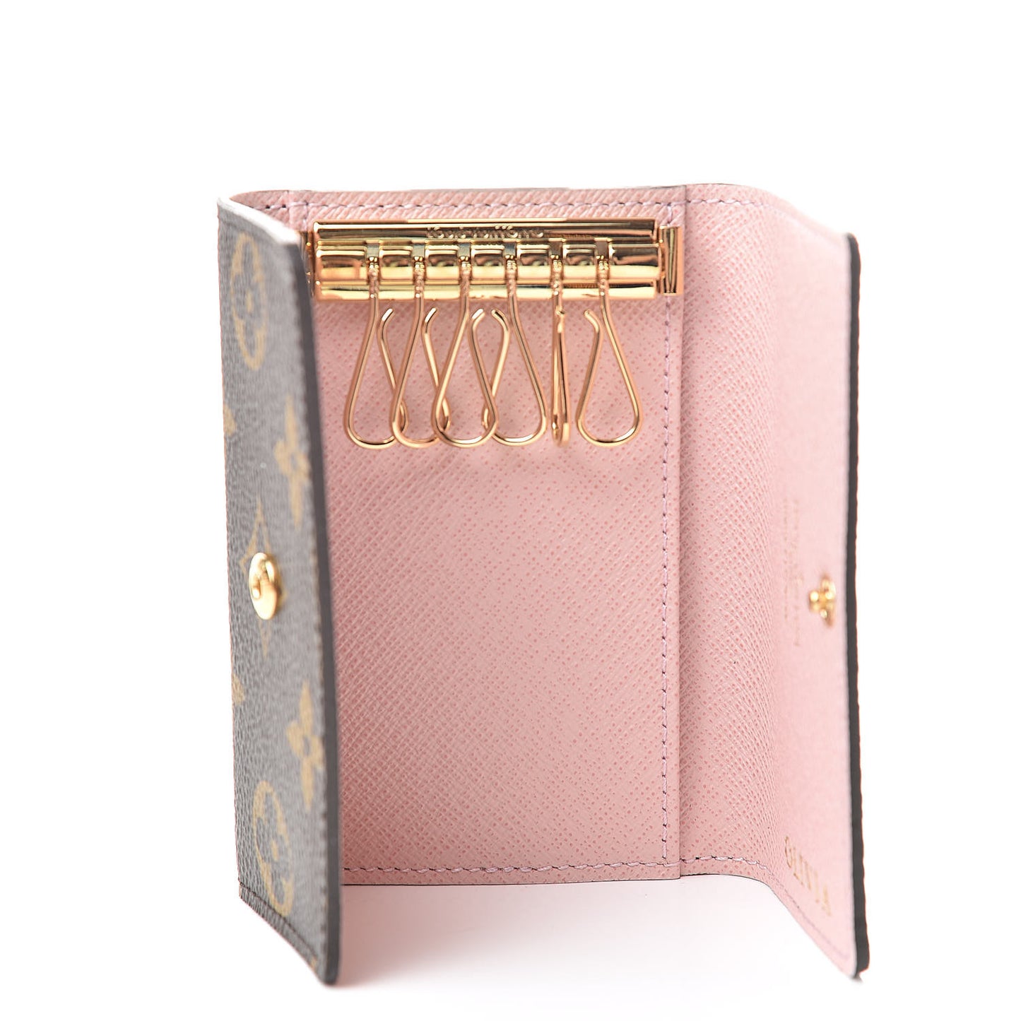 Monogram Multicles 6 Key Holder Rose Ballerine
