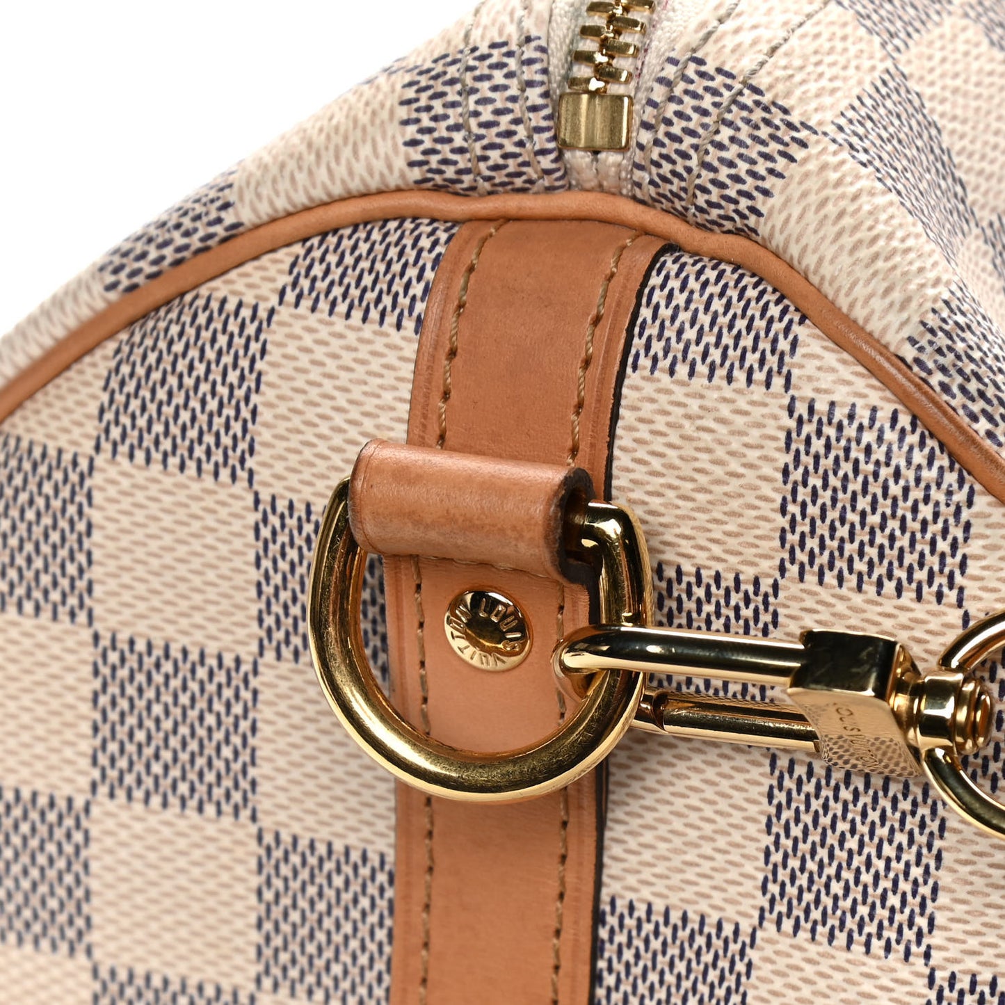 Damier Azur Braided Speedy Bandouliere 30 Blue