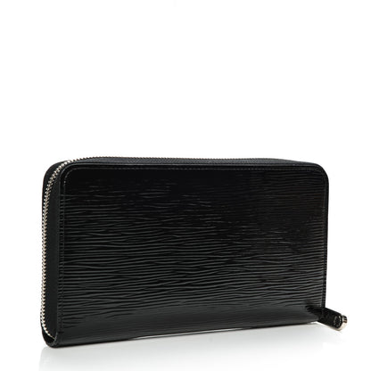 Louis Vuitton Epi Electric Zippy Organizer Wallet Black 3 of 7