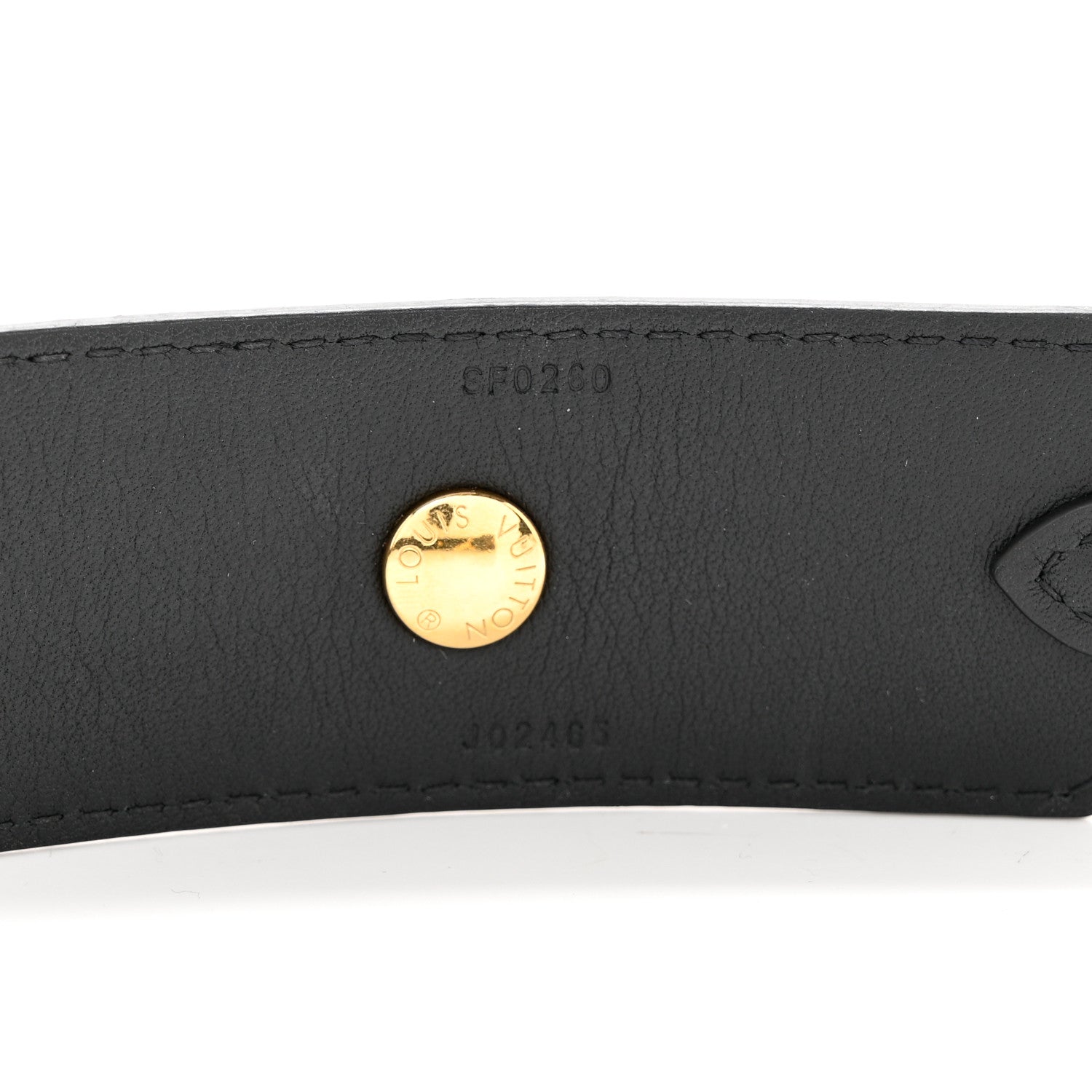 Louis Vuitton Monogram Adjustable Bandouliere Shoulder Strap Black 5 of 5