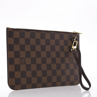 Louis Vuitton Damier Ebene Neverfull MM GM Pochette 2 of 11