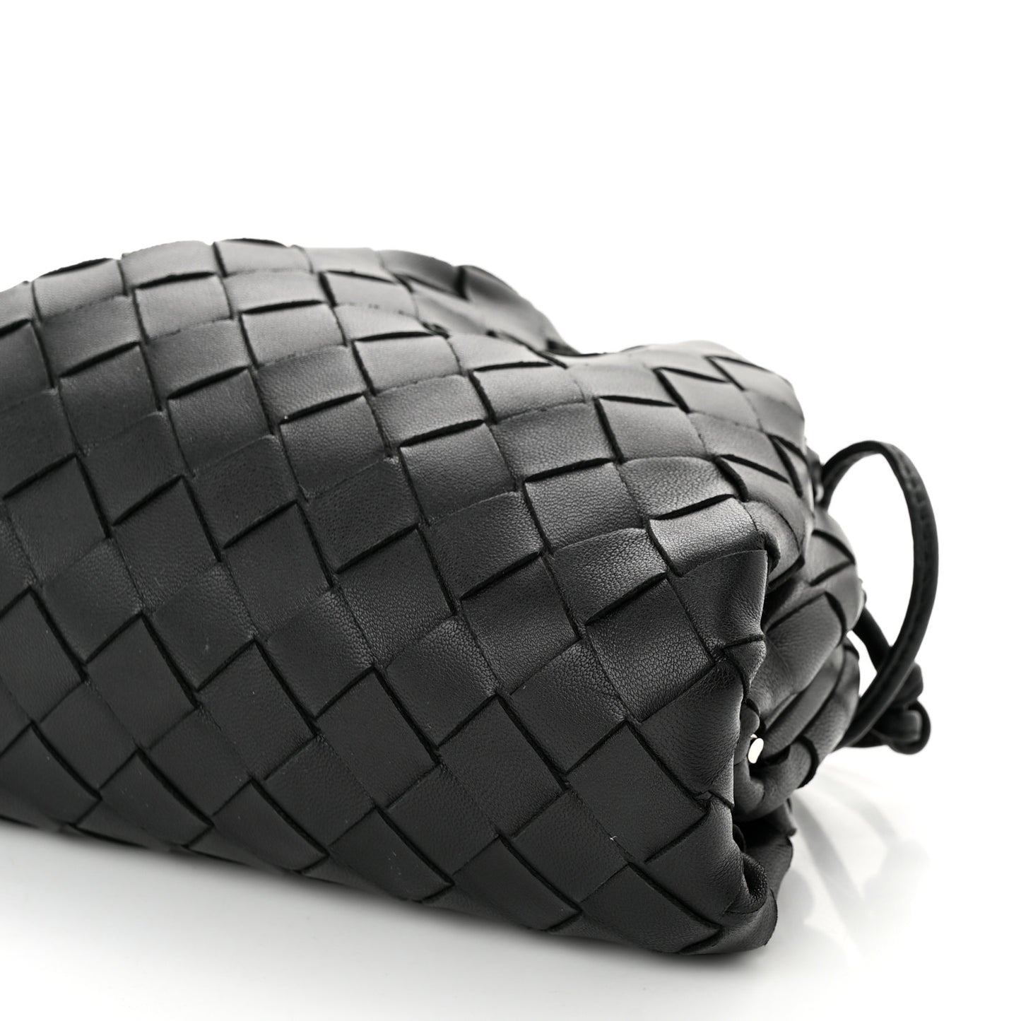 Nappa Intrecciato The Mini Pouch Black