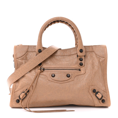 Balenciaga Agneau Arena Classic Hardware Small Le City Latte 1 of 16