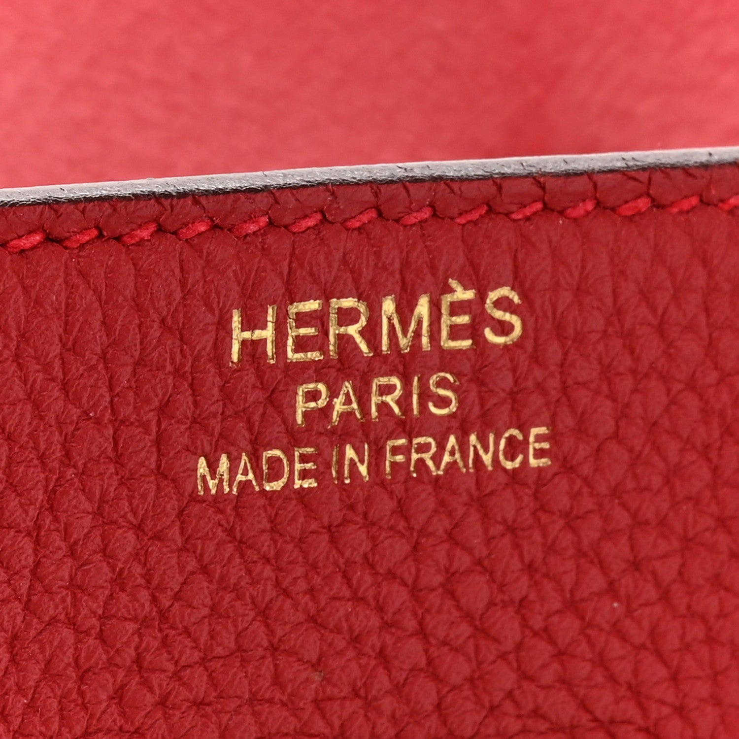 Hermes Togo Birkin 35 Rouge Vif 6 of 16