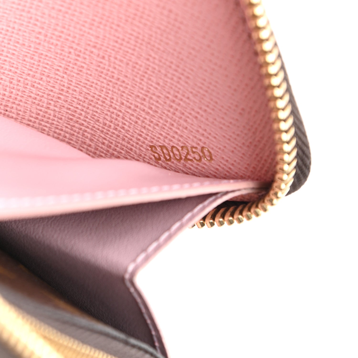 Louis Vuitton Monogram Clemence Wallet Rose Ballerine 7 of 8