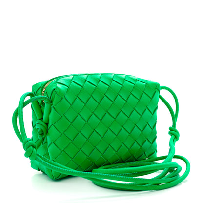 Bottega Veneta Nappa Intrecciato Mini Loop Camera Bag Parakeet 3 of 9